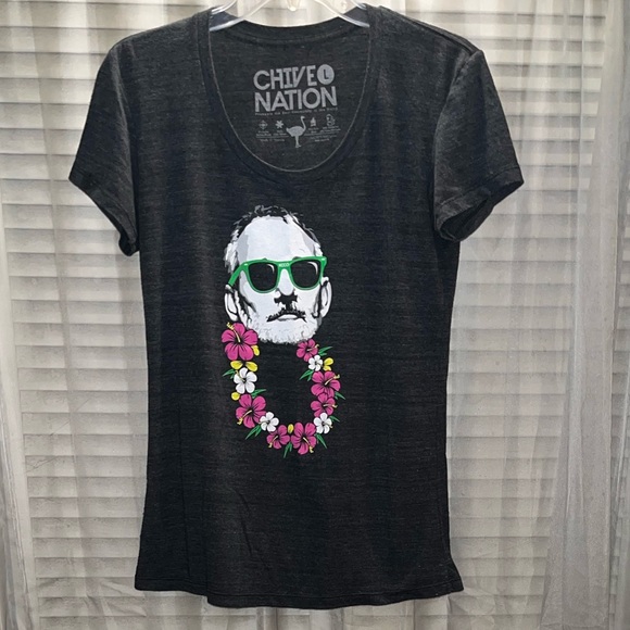 CHIVE NATION Women’s T-shirt. Sz L - Picture 1 of 4